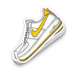 Air Force 1 Low "University Gold" Sneaker Sticker