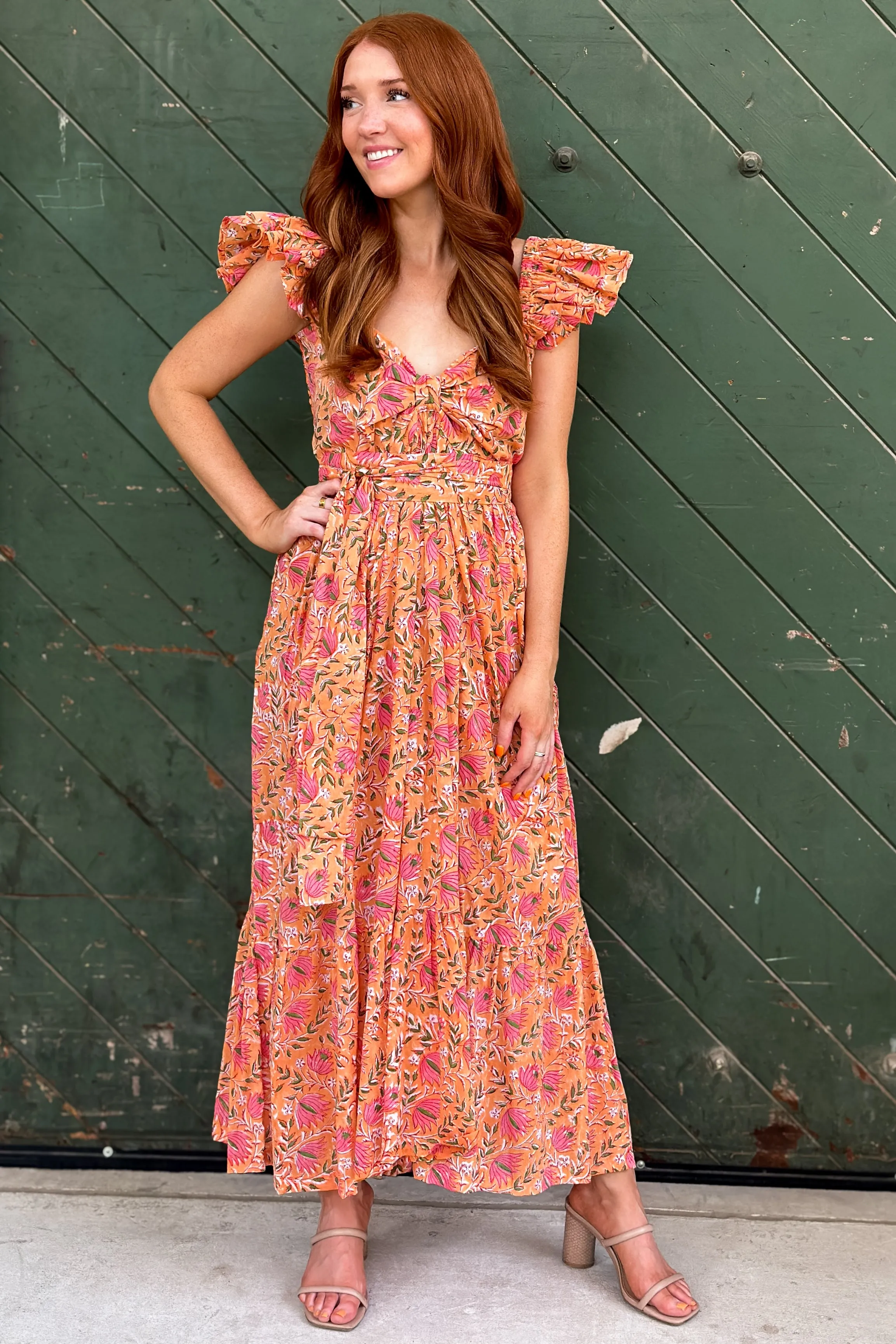 Bohemian Gemme Parker Dress- Fall Floral