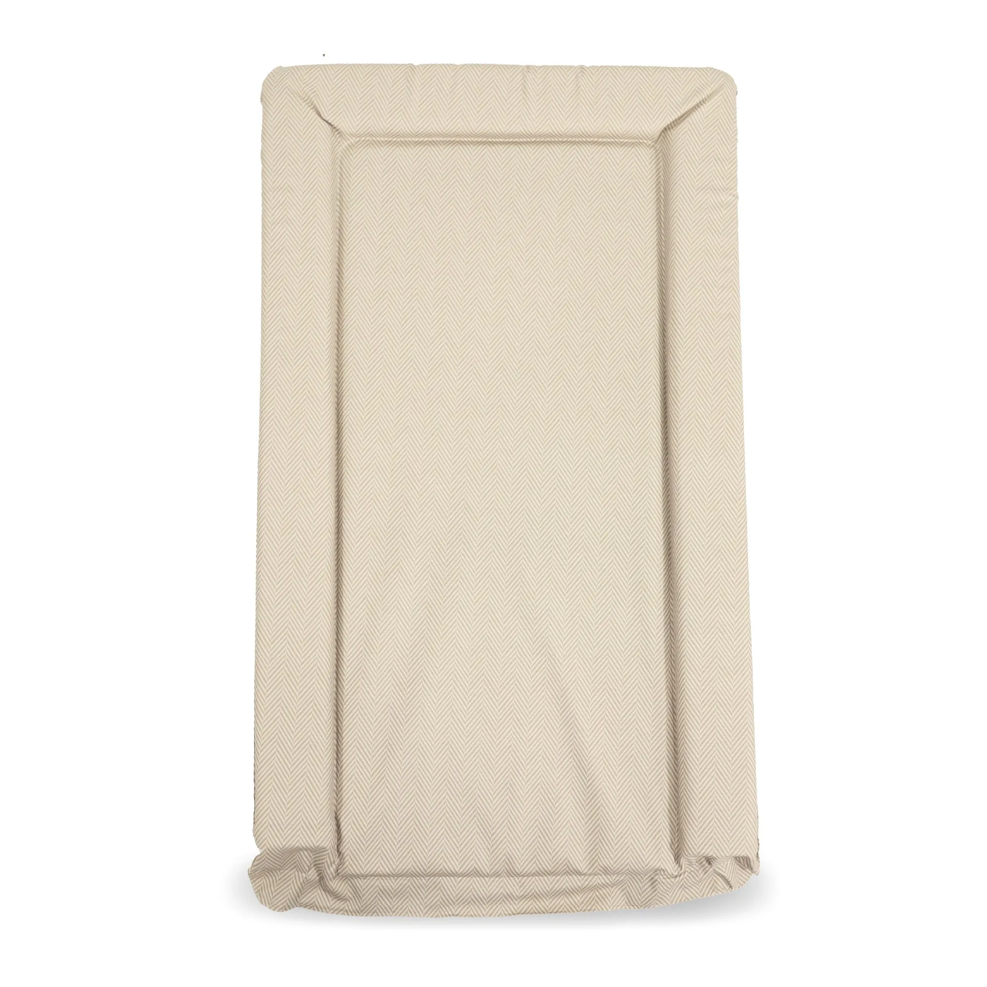 Changing Mat - Oatmeal Herringbone