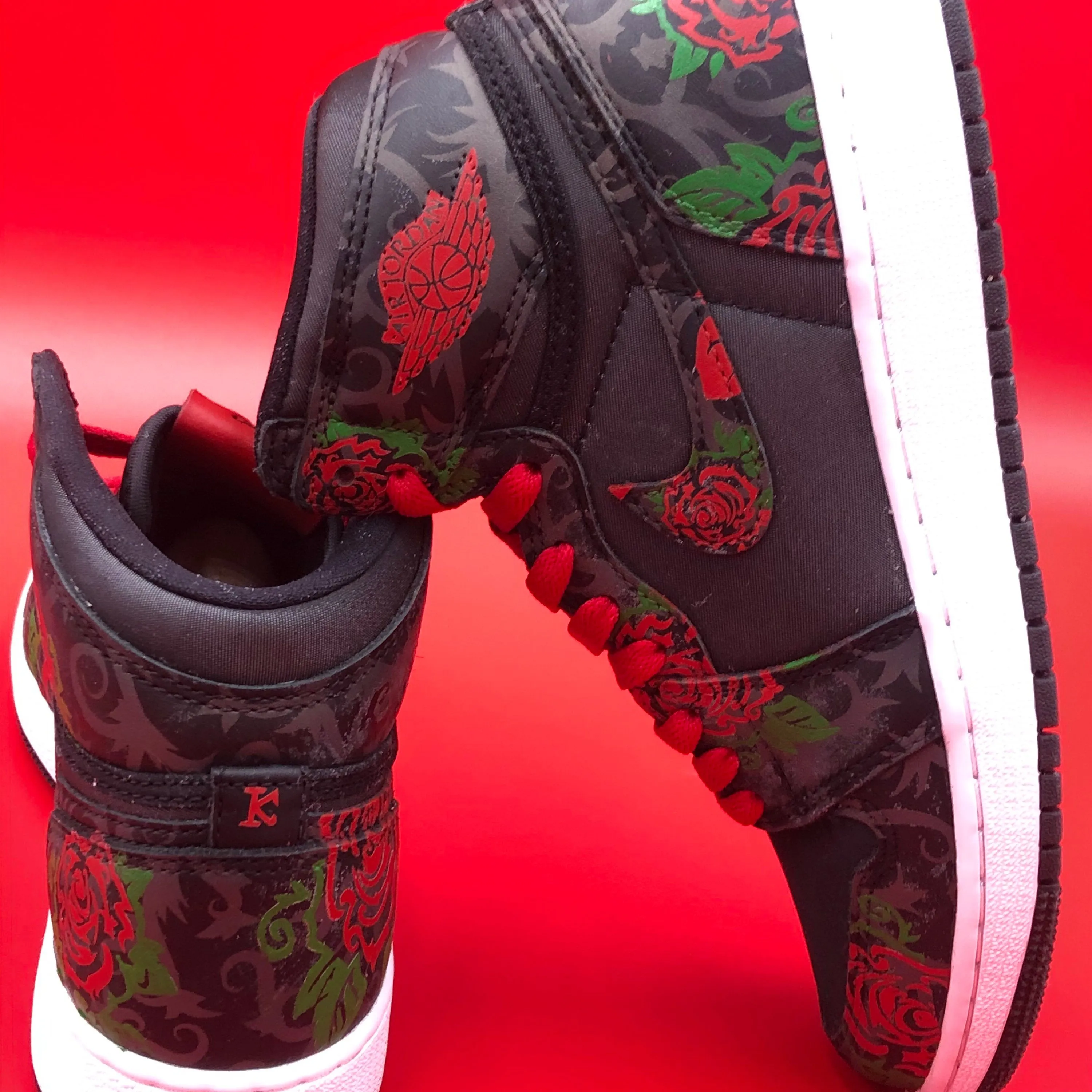 Custom Rose Jordan 1 Highs