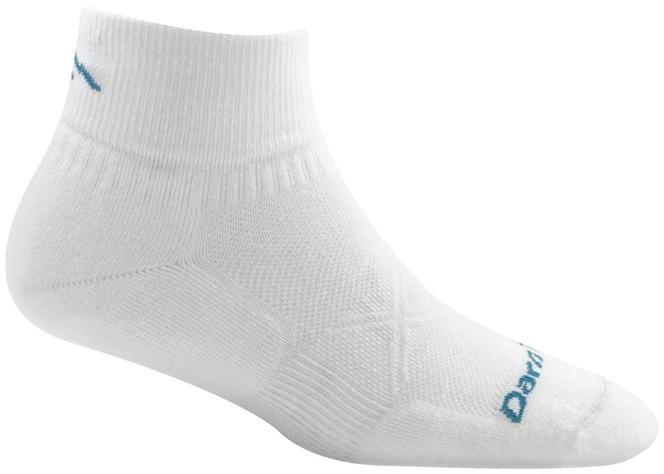 Darn Tough Womens 1760 Merino Wool 1/4 Crew Running Socks