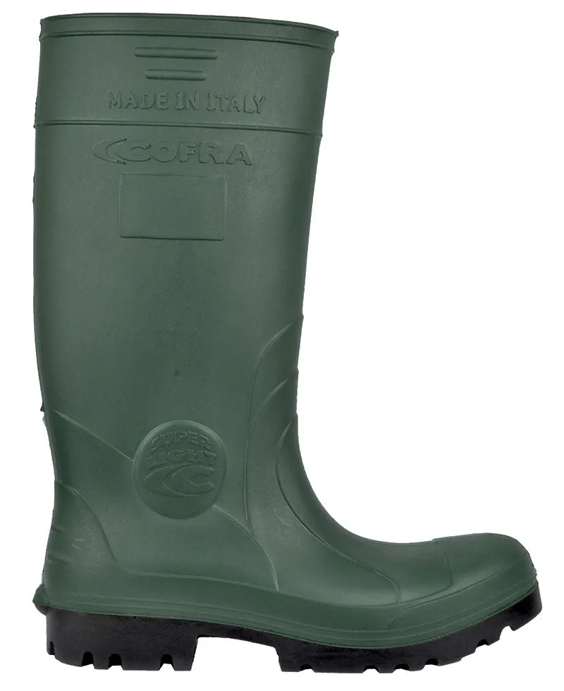 Green PU Super Light Weight Safety Wellingtons (00010-054)