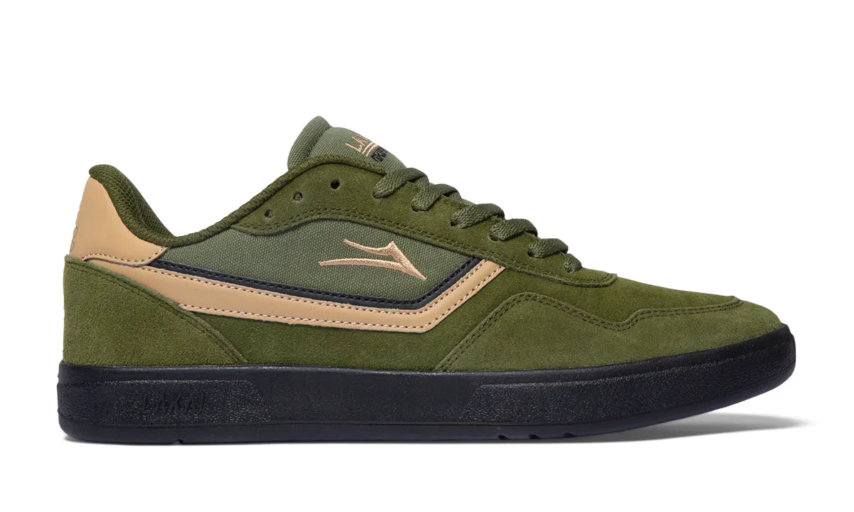 Terrace - Olive Suede