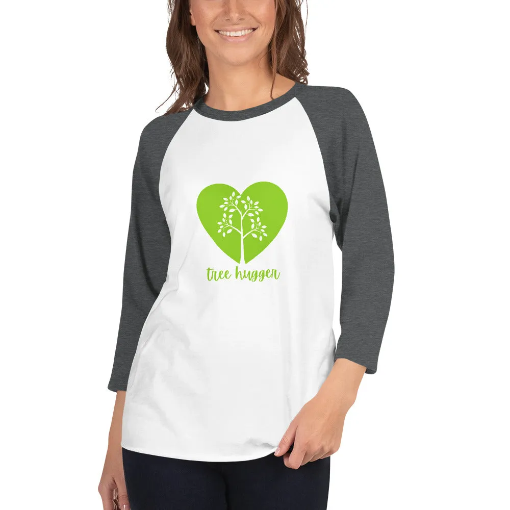 Tree Hugger 3/4 Sleeve Raglan Shirt