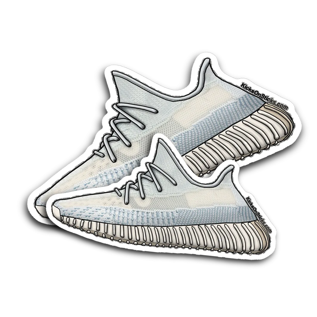 Yeezy 350 V2 "Cloud" Sneaker Sticker